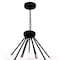 Cwi Lighting Arya 70 Light Chandelier With Black Finish 1020P39-70-101 - alternate 2